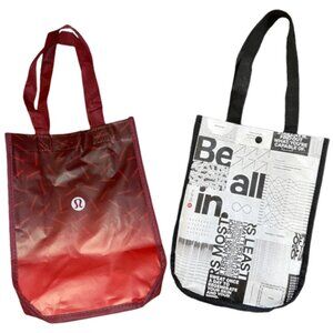 2 Lululemon Small Tote Bags